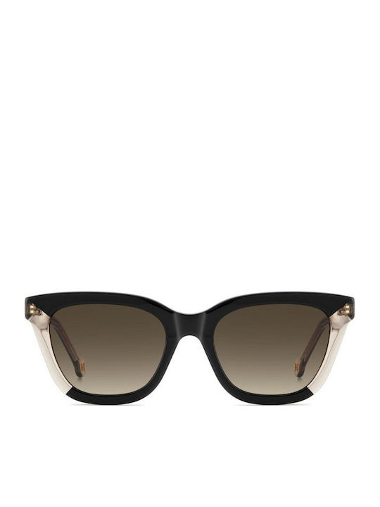 Carolina Herrera Women's Sunglasses with Brown Plastic Frame and Brown Gradient Lens HER 0340/S KDX