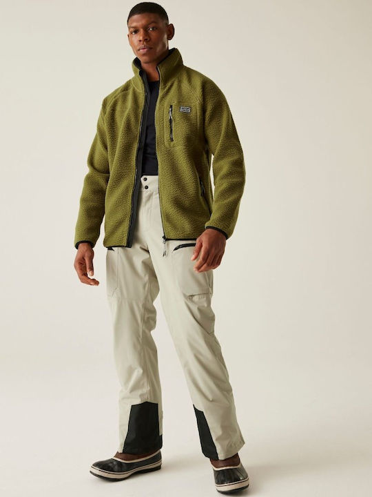 Ανδρική Ζακέτα Fleece Olive Green