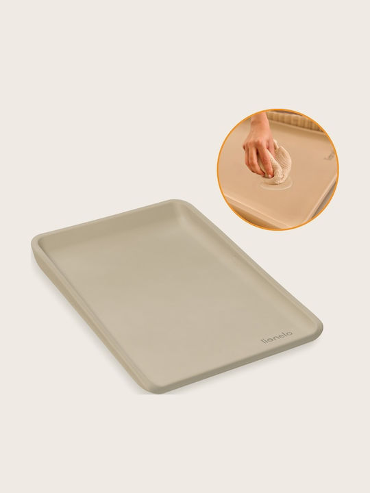 Lionelo Σκληρή Αλλαξιέρα από Πλαστικό Beige Sand 70x50cm