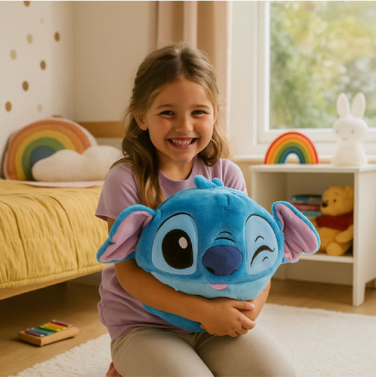 Noxxiez Nx-hw776 Stitch Cozy Cuddle Ръкавица За Ръце Възглавничка Плюшена
