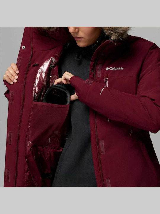 Columbia Ava Alpine Ii Insulated Women's Ski & Snowboard Jacket Burgundy 2085831-624