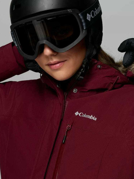 Columbia Ava Alpine Ii Insulated Women's Ski & Snowboard Jacket Burgundy 2085831-624
