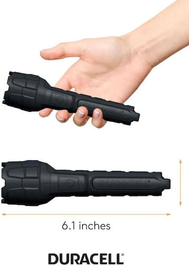 Duracell LED Flash Light with Maximum Brightness 80lm