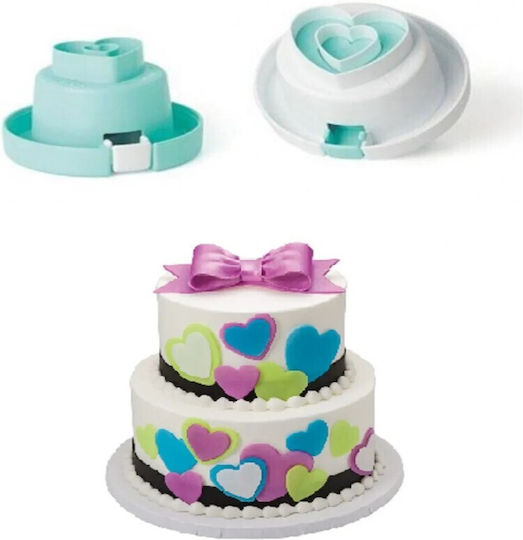 Heart-shaped Cutter Set In Different Sizes 2 Pcs Silikomart