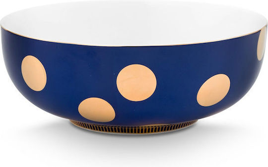 PiP Studio Servierschüssel Rund aus Porzellan Gold
