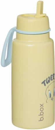 B.Box Bottle Thermos Stainless Steel 1lt Looney Tunes with Straw