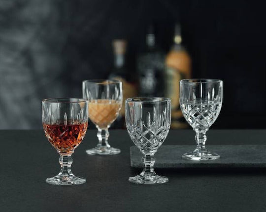 Nachtmann Set de pahare Lichior/Ouzo / Pahar pentru shot / Cocteiluri din Cristal Cu picior 57ml 4buc
