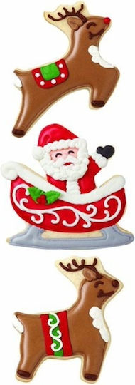 Santa's Sleigh Reindeer Cutter Set Wilton