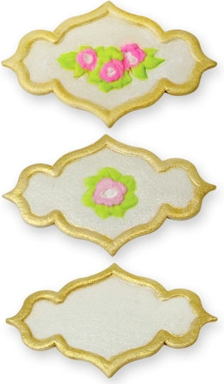 Set Rose Plaque Cutters 8 Pcs Lumea