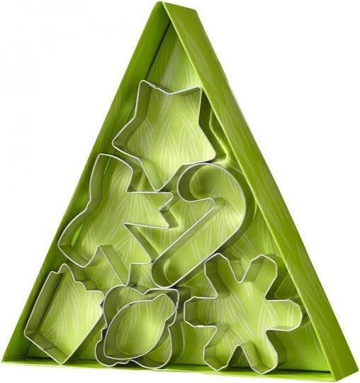 Set De 7 Bucăți De Decorațiuni Pentru Fursecuri Wilton De Crăciun Set De 7 Bucăți De Decorațiuni Pentru Fursecuri Wilton De Crăciun
