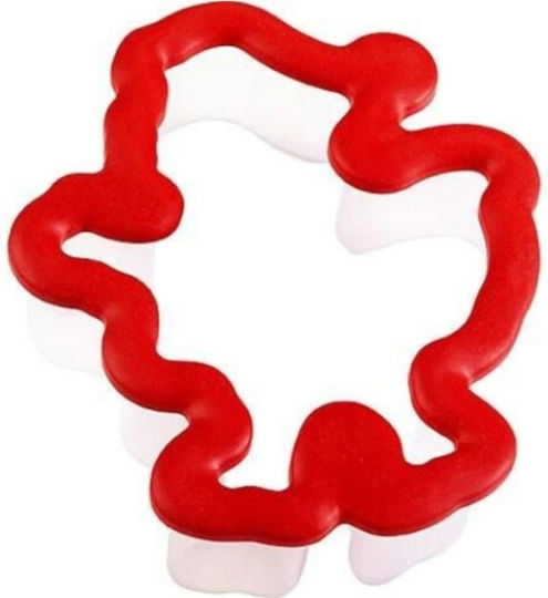Santa Claus Cookie Cutter Grip Confortabil Wilton