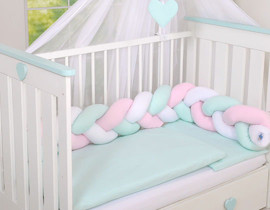 My Sweet Baby Панта Плетена Вътрешен White, Pink, Mint