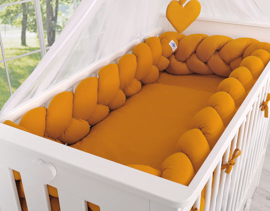 My Sweet Baby Πάντα Πλεξούδα Εσωτερική Mustard