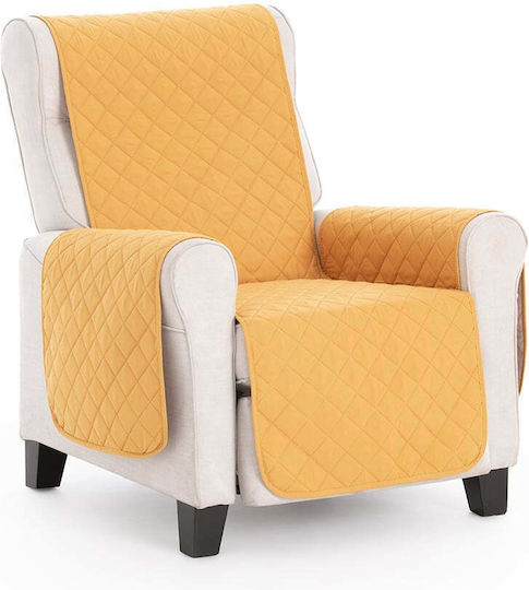 Sofazip Husă Elastică Canapea cu cinci locuri Mustard-ivory 240εκ. 1buc SZMATMUSIV