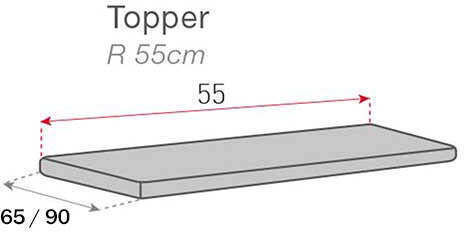 Sofazip Αδιάβροχο Ελαστικό Κάλυμμα Καρέκλας Cappuccino 90x220cm