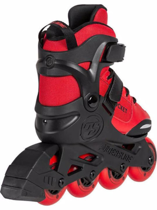 Powerslide Kids Adjustable Inline Rollers Red