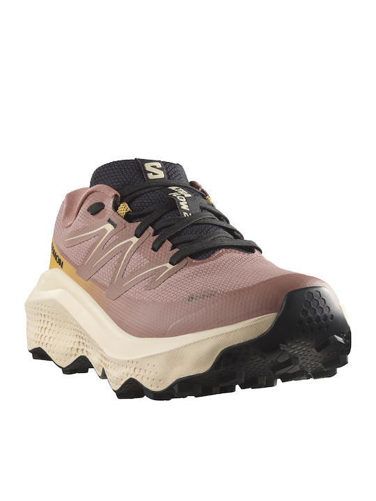 Salomon Ultra Flow Γυναικεία Ορειβατικά Gore-Tex Ροζ
