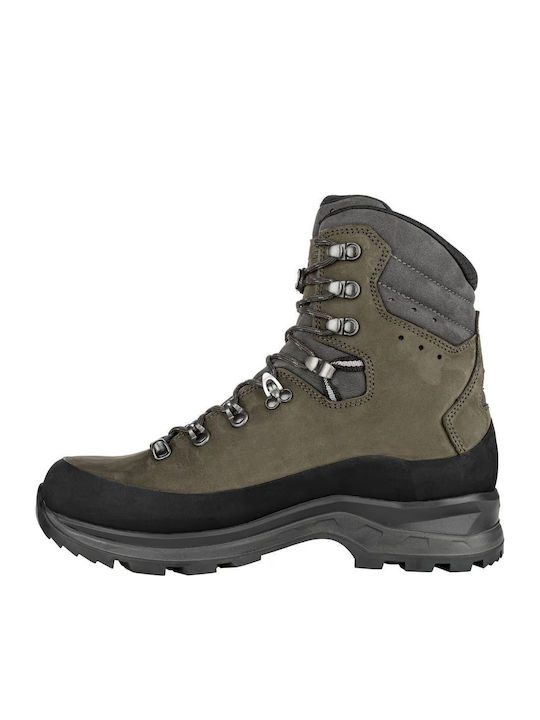 Lowa Tibet Evo Men's Waterproof Hiking Boots With Gore-Tex Membrane Green