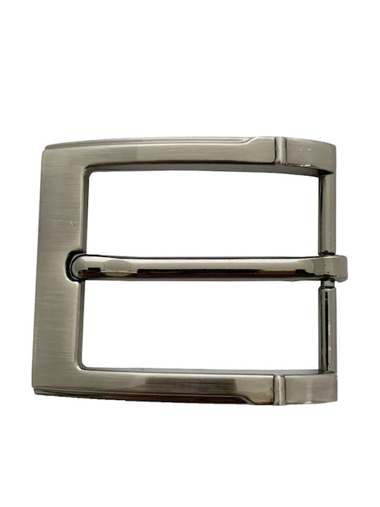 Wide Men's Belt Leather Brown