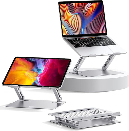 Ugreen LP866 Βάση Στήριξης για Laptop έως 17" Ασημί