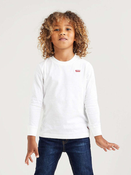 Kids' Shirt Long Sleeve White