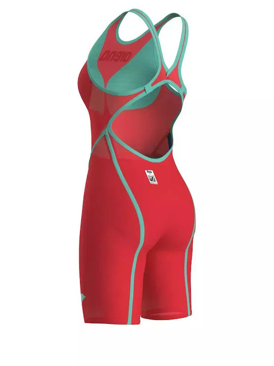 Arena Powerskin Carbon Glide Le Ob 006310-120 Femeiesc Costum de Baie de Competiție Întreg pentru Înot Portocaliu