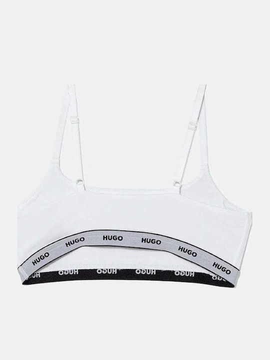 Hugo Boss Σουτιέν Hugo 2-pack Άσπρο Μαύρο 50545691 125