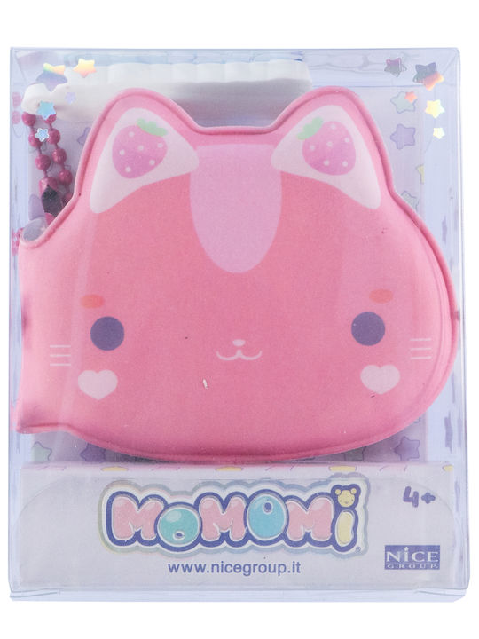 Mini-Journal Momomi Cat-Shaped Keychain Soft Planner Chain