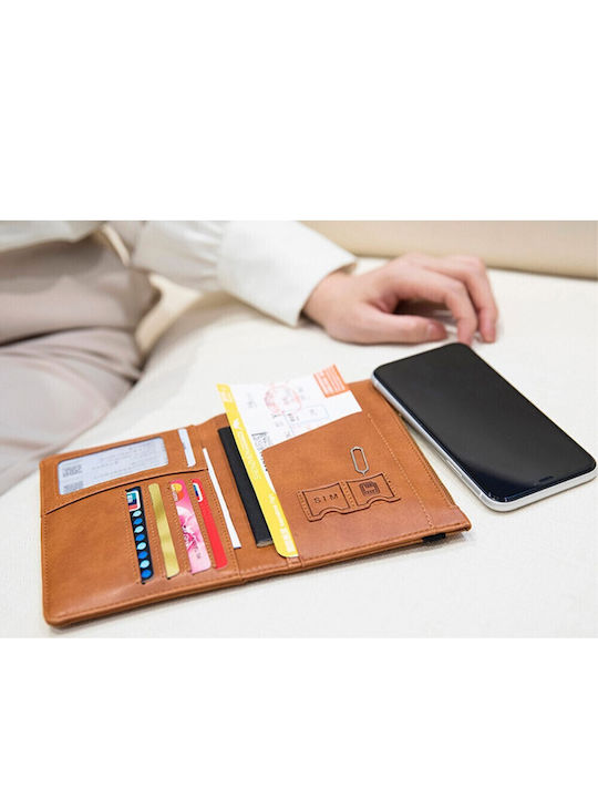 Red Passport Case