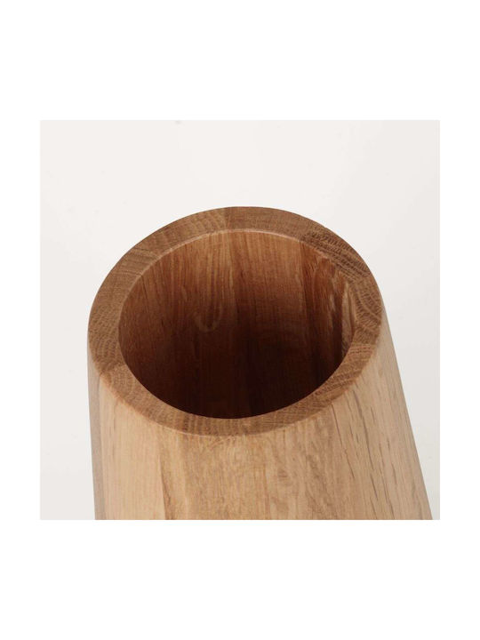 Sealskin Earth Ποτήρι Οδοντόβουρτσας Ξύλινο Φ8x10,5 I Oak
