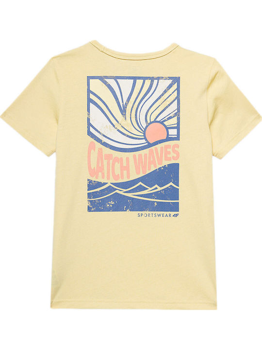 Kids' T-shirt Yellow