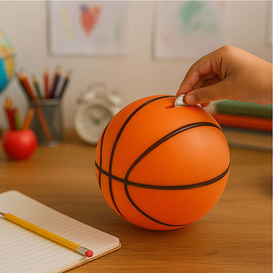 I Total Plastic Money Box Basketball 18x15 cm