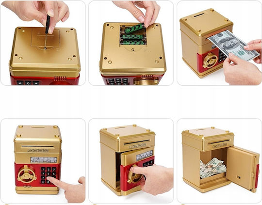 Verk Group Money Box Automatic Cash Register Password Banknotes 5907451347492