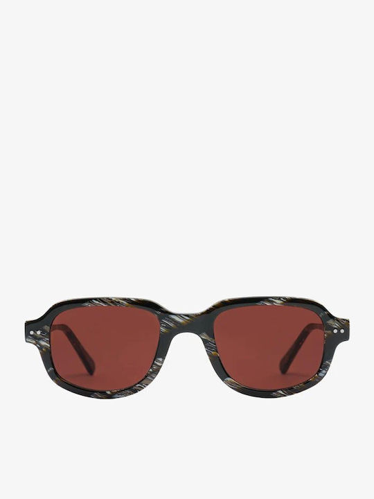 De Sunglasses The Roots Ochelari de soare Πολύχρωμα cu Cadru & Roșu Lentilă De Sunglasses The Roots Ochelari de soare Πολύχρωμα cu Cadru & Roșu Lentilă