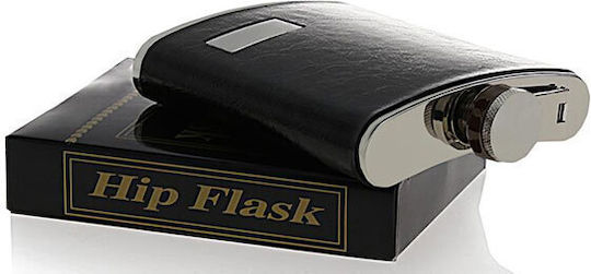 Hip Flask Фласк Питиета Кожено Тъмнокафяво F009 210ml