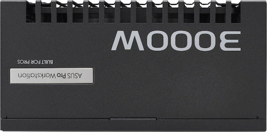 Asus Pro WS 3000W Μαύρο Τροφοδοτικό Υπολογιστή Full Modular 80 Plus Platinum