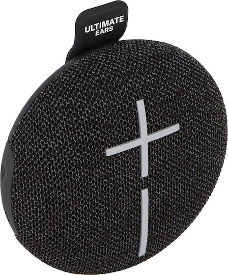 Ultimate Ears UE Miniroll Αδιάβροχο Ηχείο Bluetooth με Διάρκεια Μπαταρίας έως 12 ώρες Μαύρο