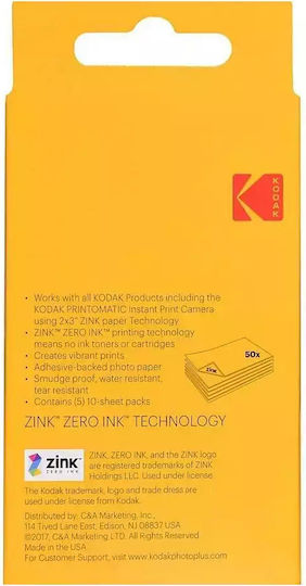 Kodak Color Zink Photo Paper Instant Film