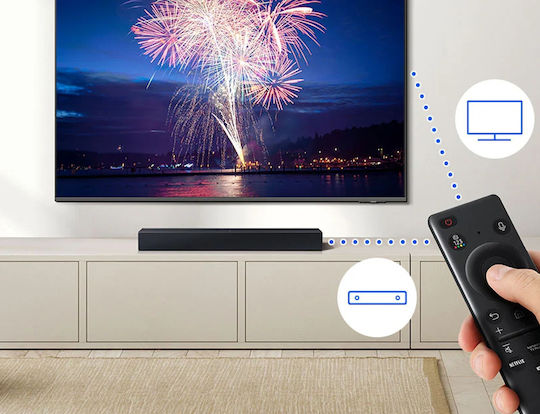 Samsung Soundbars 2.0 Bluetooth und HDMI 40W Schwarzes HW-B400F/ZF