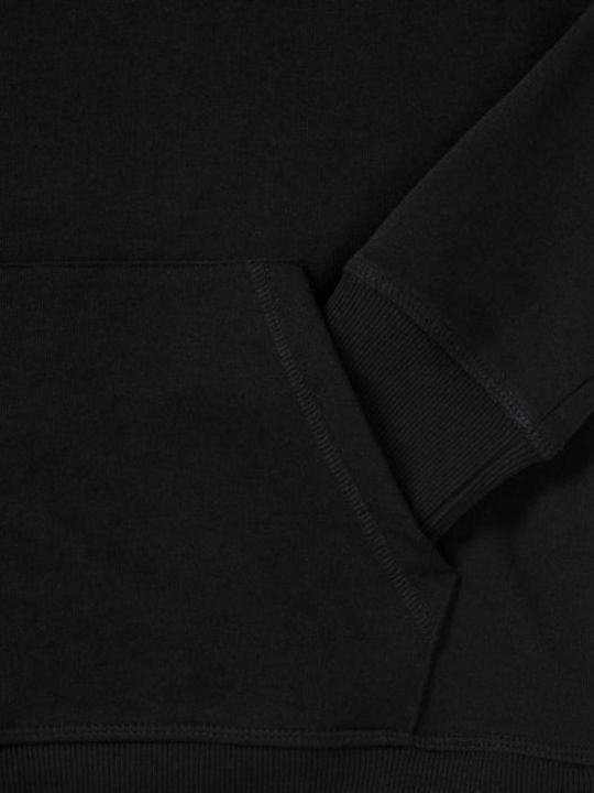 Women's Sweatshirt Hooded Black