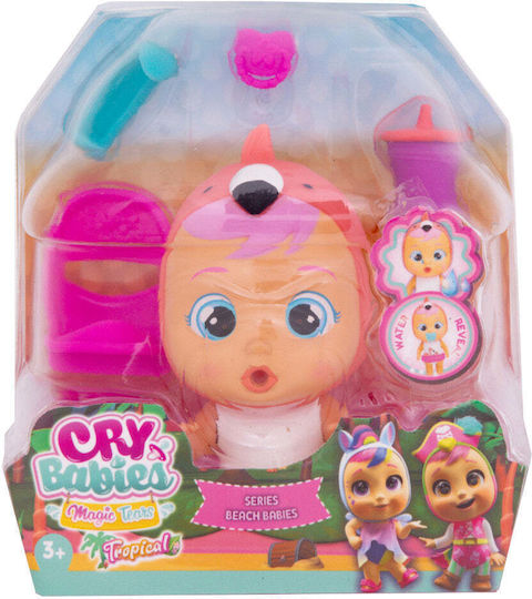 Imc Toys Плачещи Бебешка Кукла Cry Babies Magic Tears Beach Fancy За 1.5+ Години
