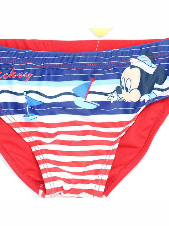 Disney Mickey Kinder Badeanzug Badeslips Red