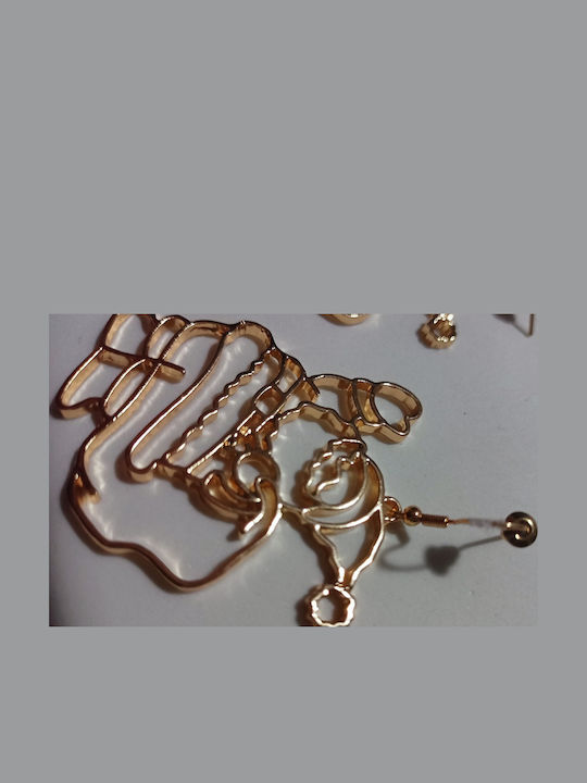 Tatu Moyo Earrings Gold Plated