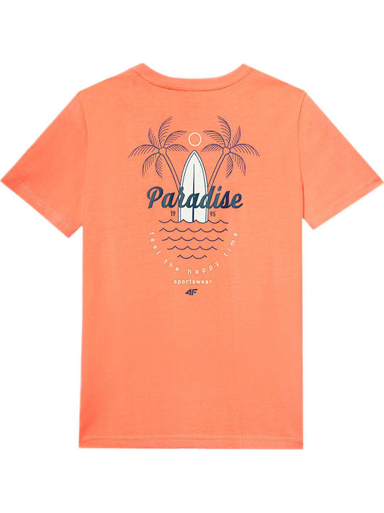 Παιδικό T-shirt Πορτοκαλί