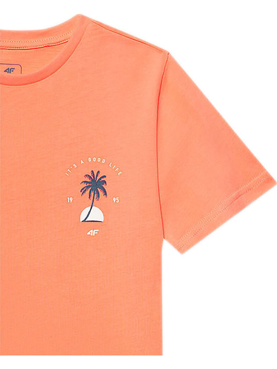 Παιδικό T-shirt Πορτοκαλί