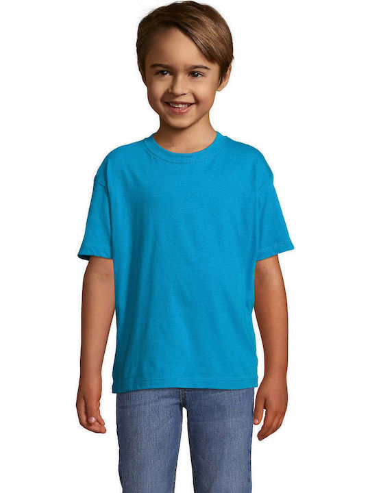 Kids' T-shirt Light Blue Regent