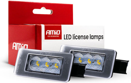 AMiO Светлини за регистрационната табела LED за Citroen C3 / DS5 / C5 1бр