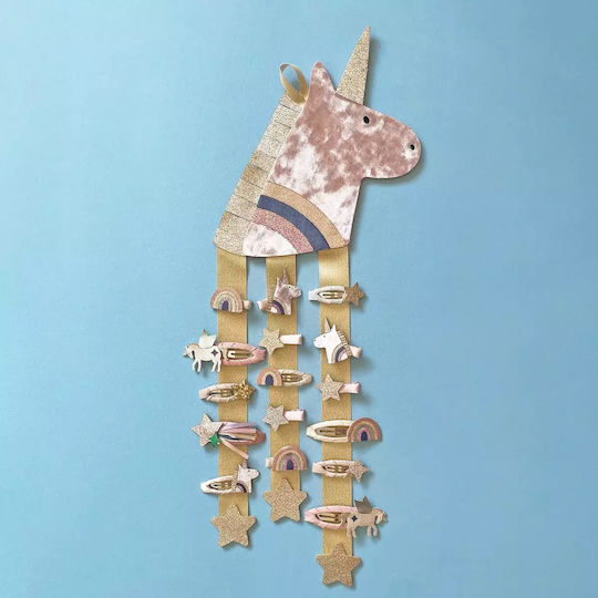 Κρεμάστρα Τοίχου Τσιμπιδάκια Unicorn Wall Hanger Mimi & Lula
