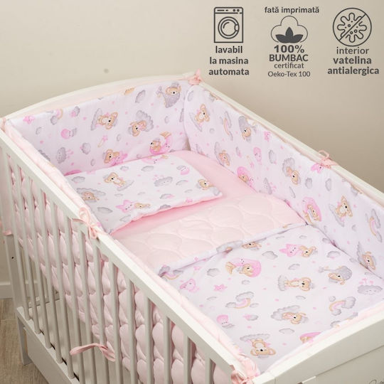 Kidizi Σετ Κούνιας Pink 5τμχ