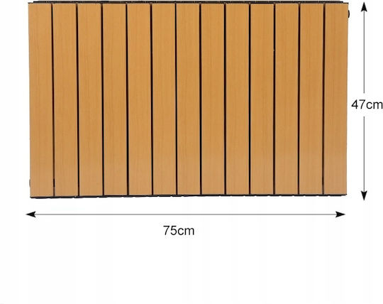 Masă Pliabilă Din Oțel Pentru Mobilier De Camping 70x48cm Bej